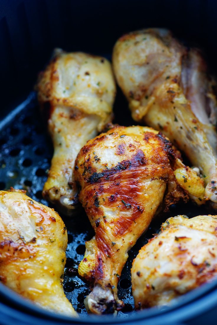 Easy, Savory Air Fryer Drumsticks Recipe | Airfried.com