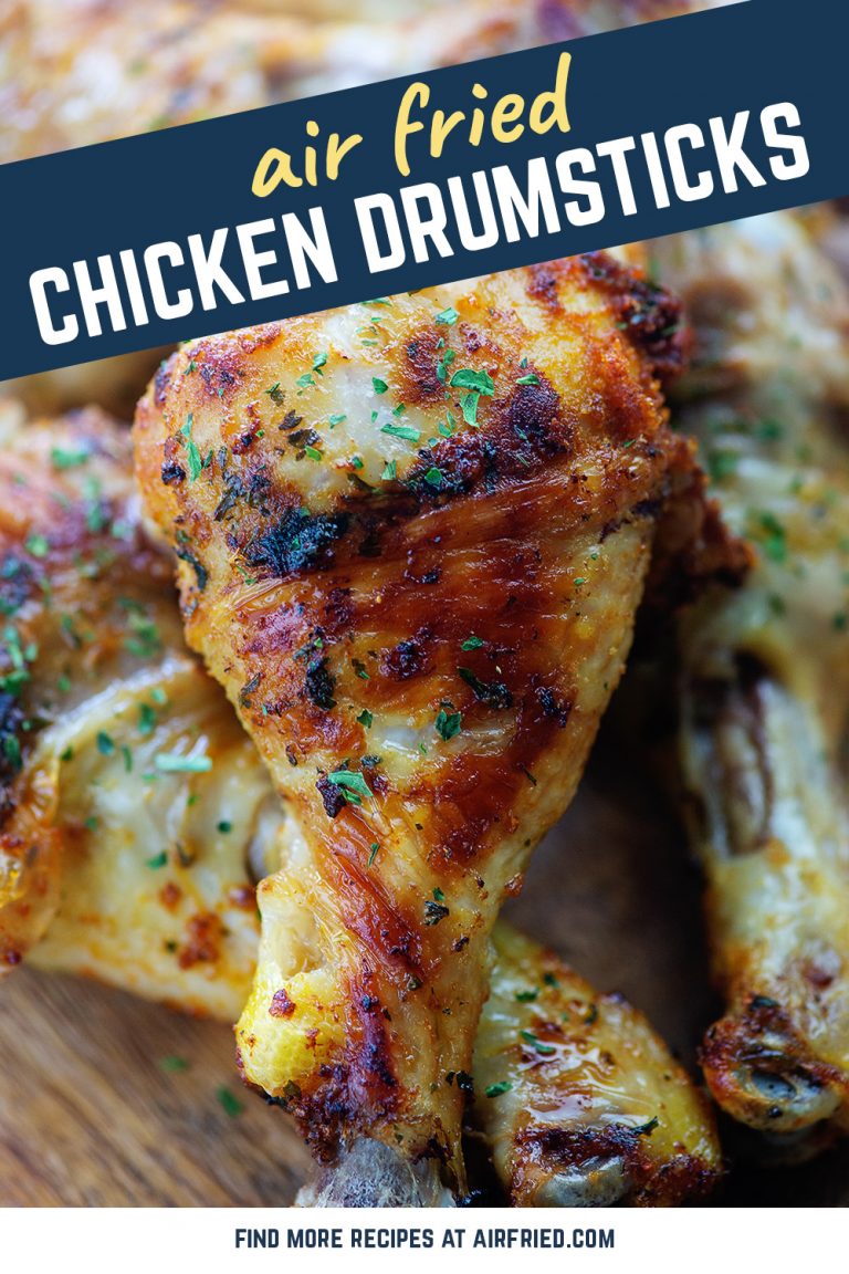 Easy, Savory Air Fryer Drumsticks Recipe | Airfried.com