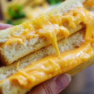melty grilled cheese sandwich