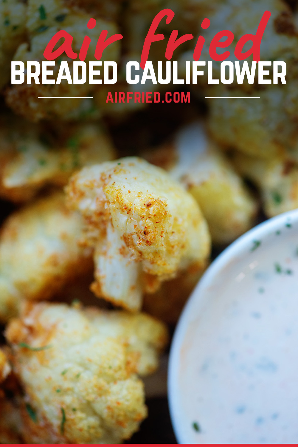 These crispy cauliflowers are a perfect snack or side dish.! #cauliflower #airfryer #snackrecipes