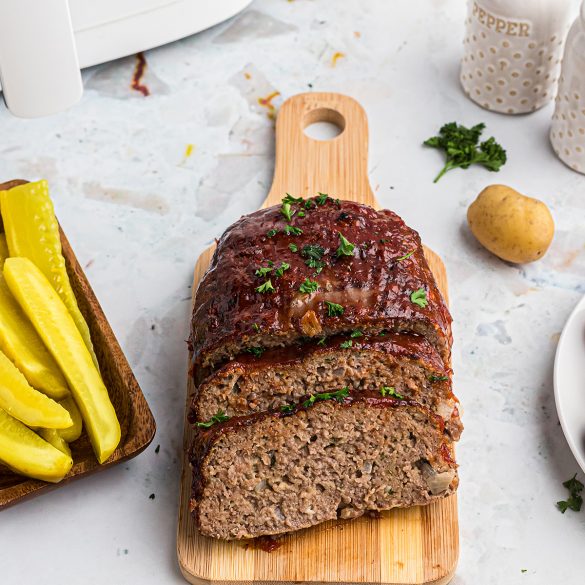 Easy Seasoned Air Fryer Hamburger Recipe