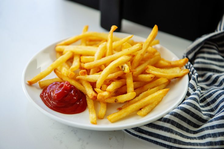 Crispy Air Fryer Frozen French Fries | Airfried.com