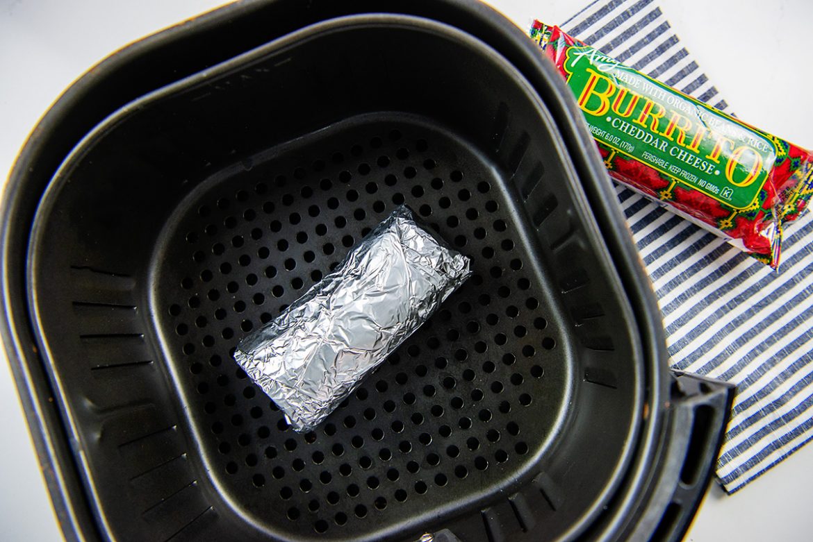 Easy Frozen Burritos in an Air Fryer