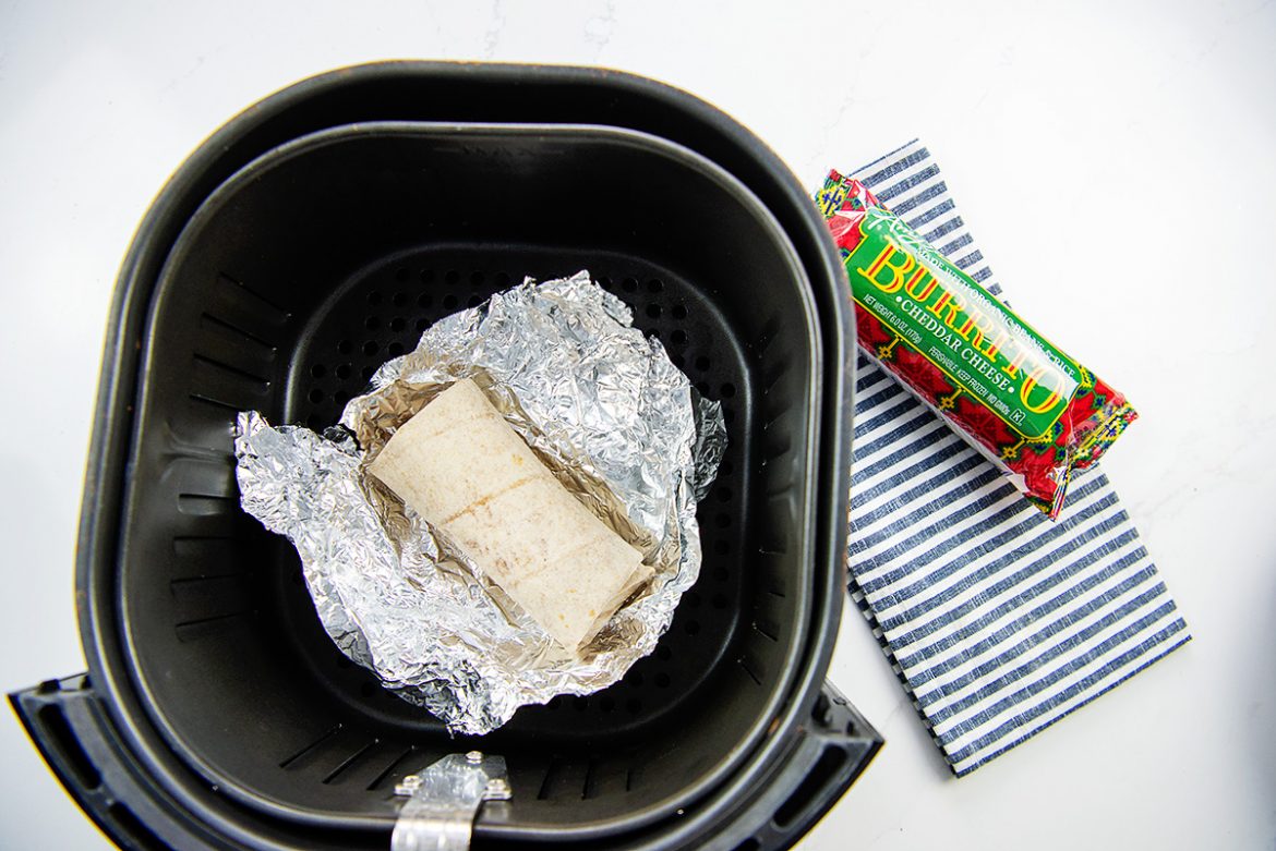 Easy Frozen Burritos in an Air Fryer
