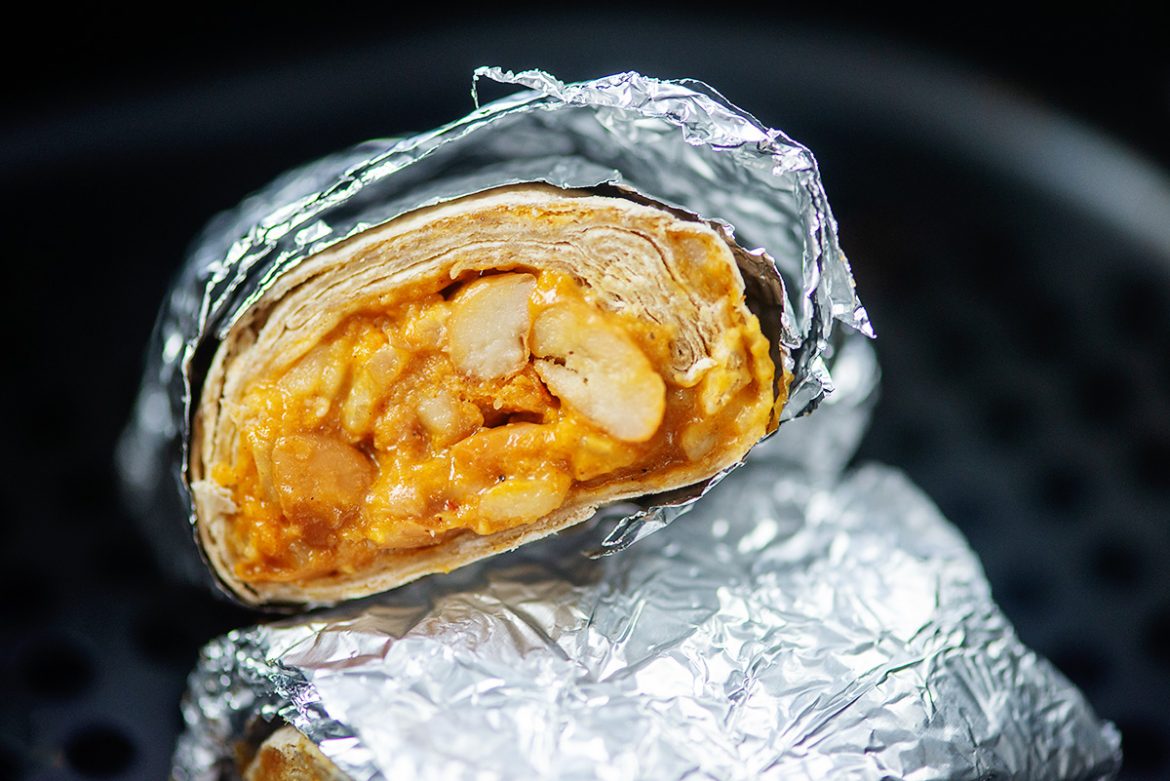 Easy Frozen Burritos in an Air Fryer