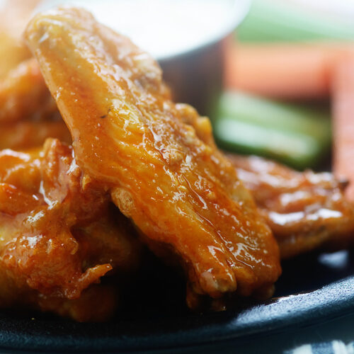 Frozen Chicken Wings in Air Fryer