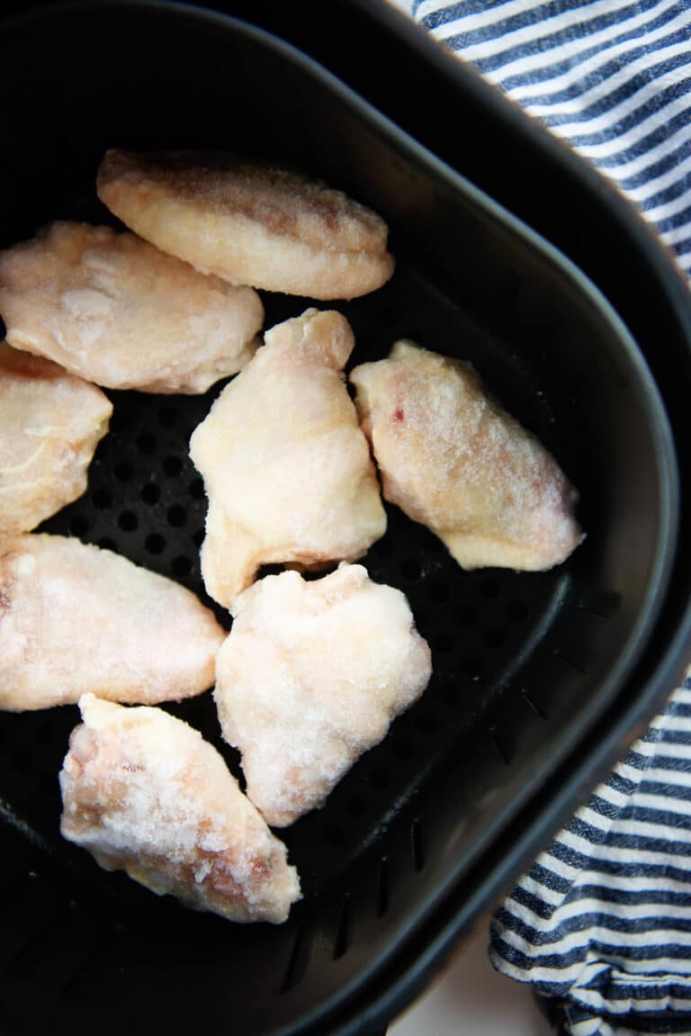 Recipe for Frozen Chicken Wings in an Air Fryer