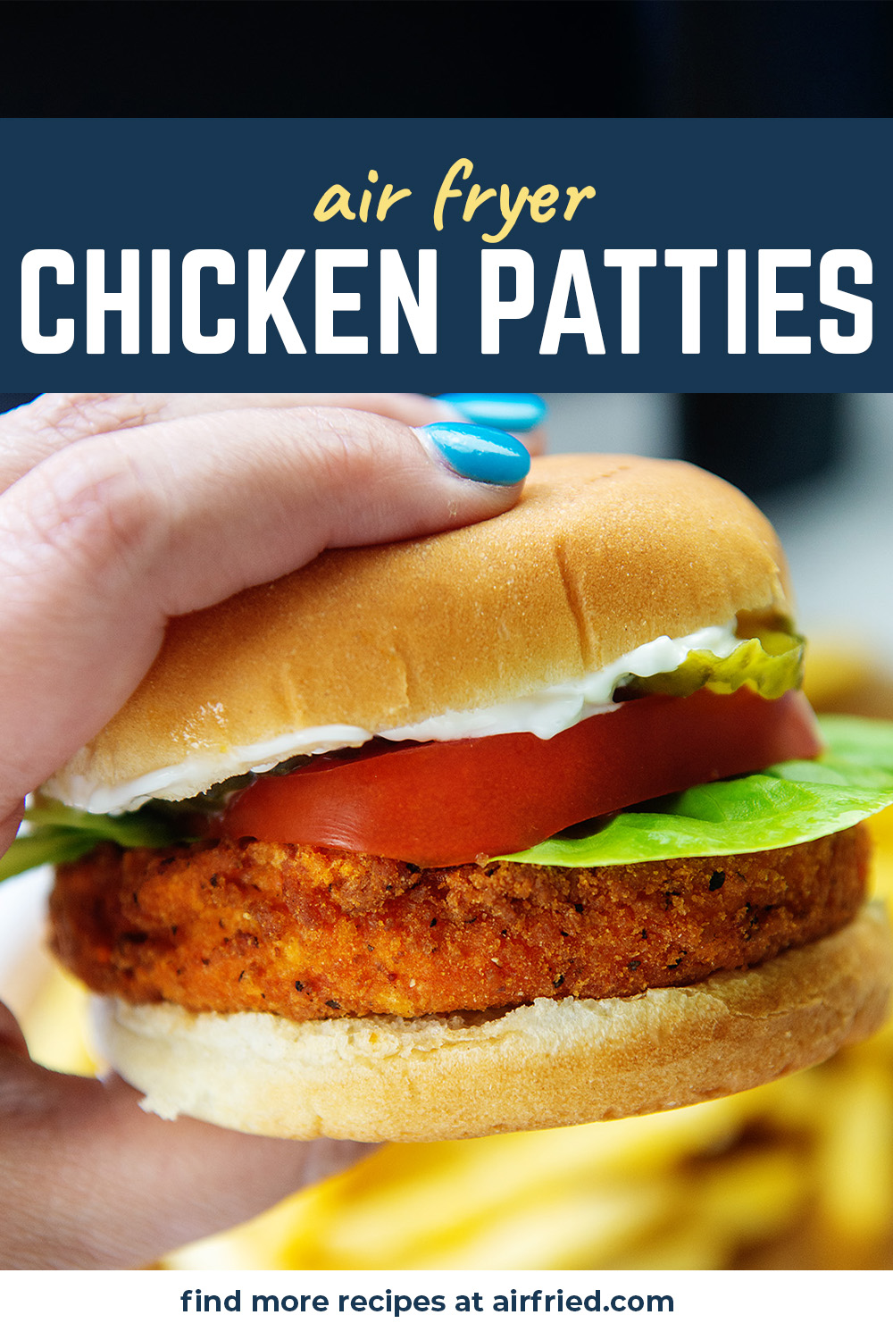 You can make these chicken patty sandwiches faster than you can get through the drive through!