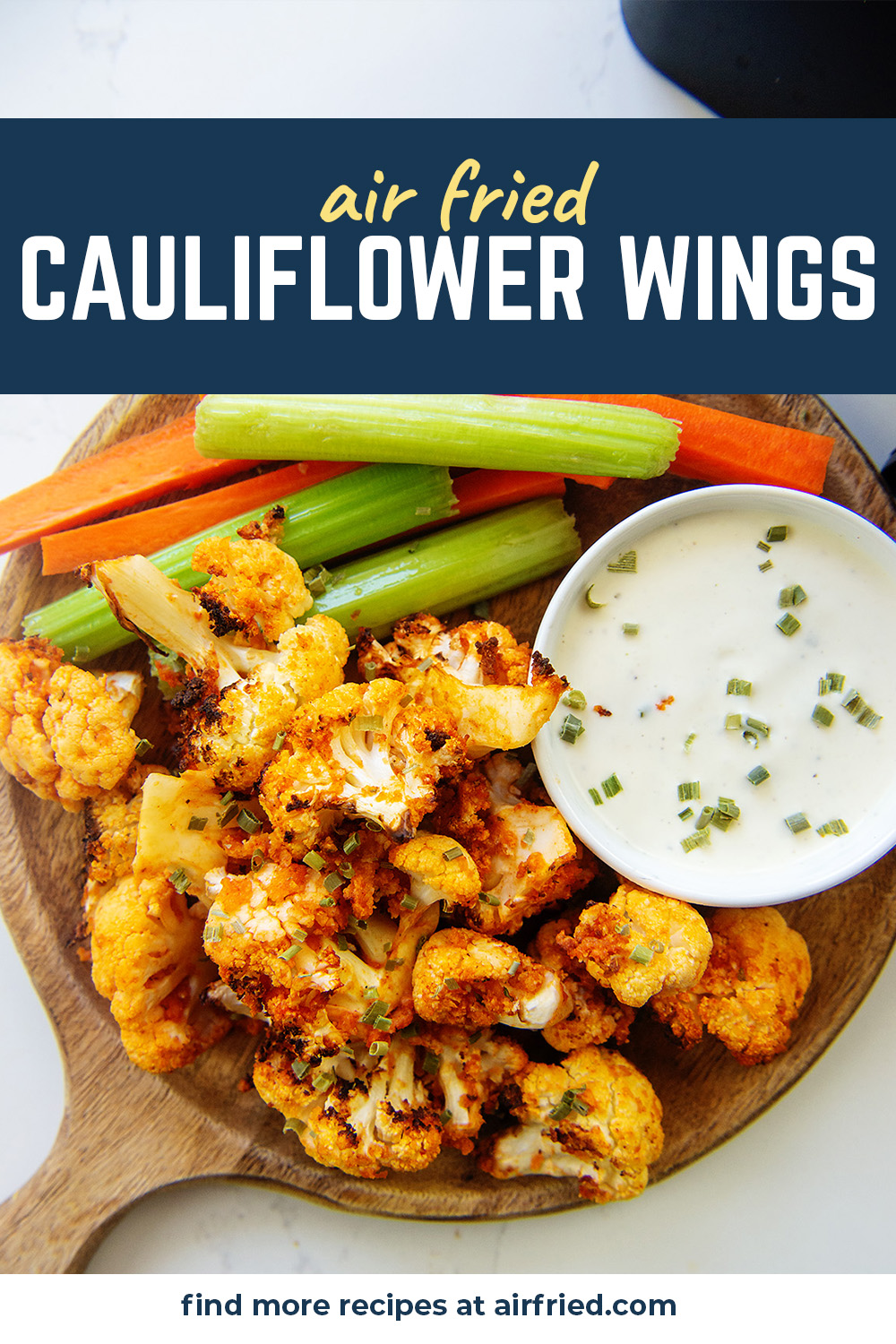 Try these buffalo cauliflower for the buffalo flavors without the mess of the chicken wings!