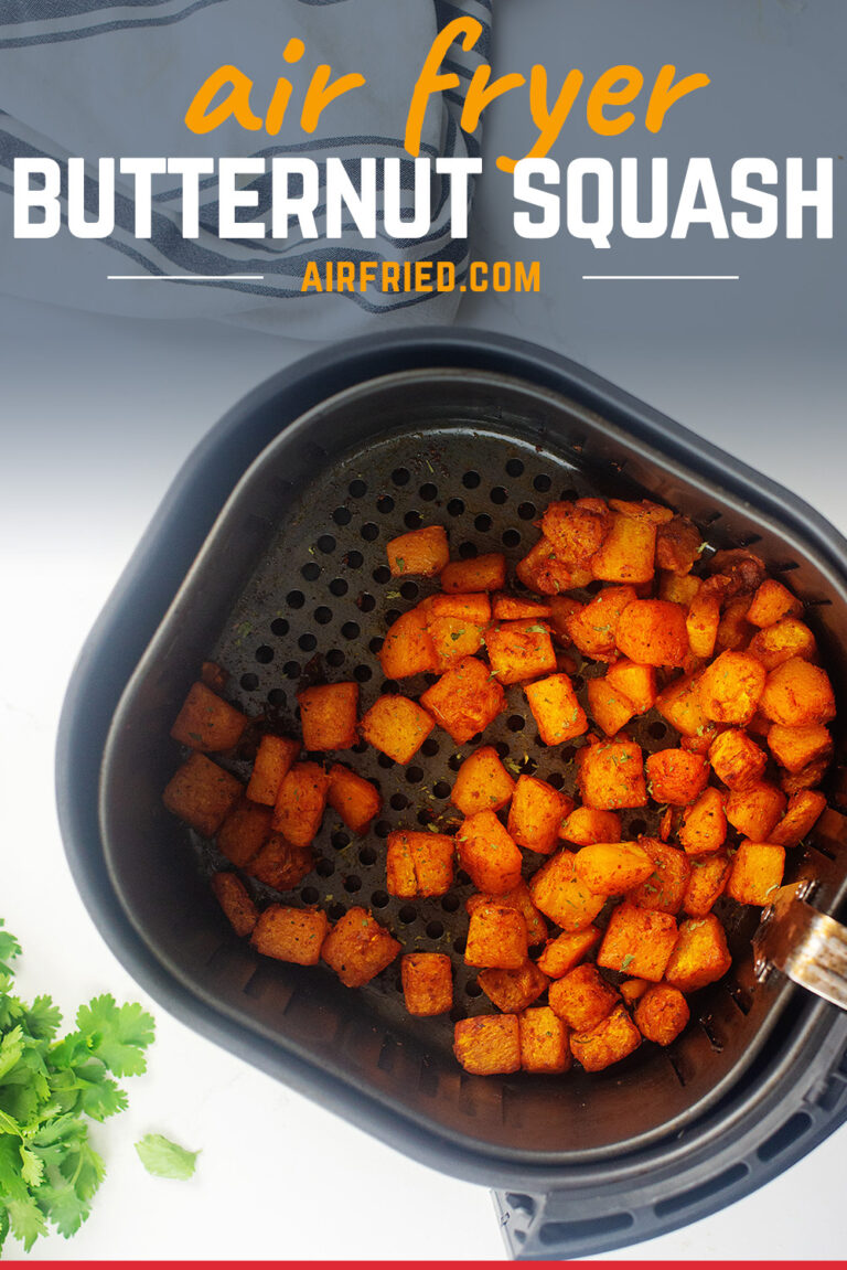 Easy Air Fryer Butternut Squash Cubes