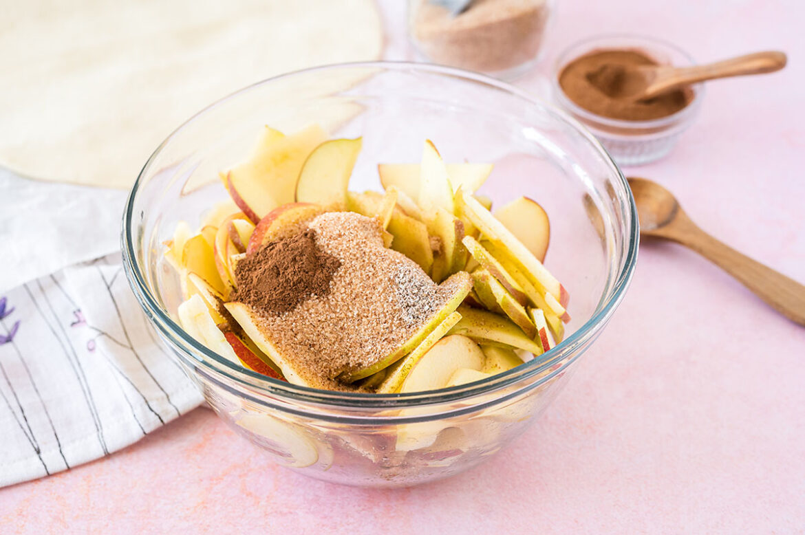Easy Apple Galette in the Air Fryer