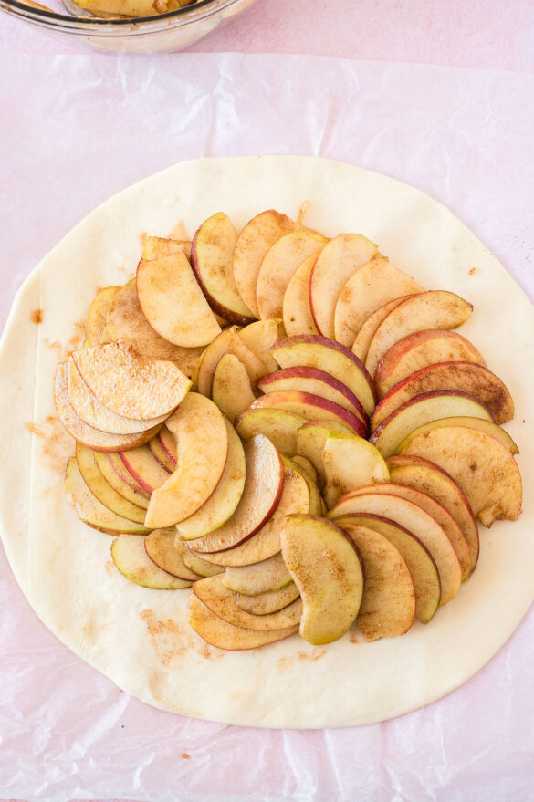 Easy Apple Galette in the Air Fryer