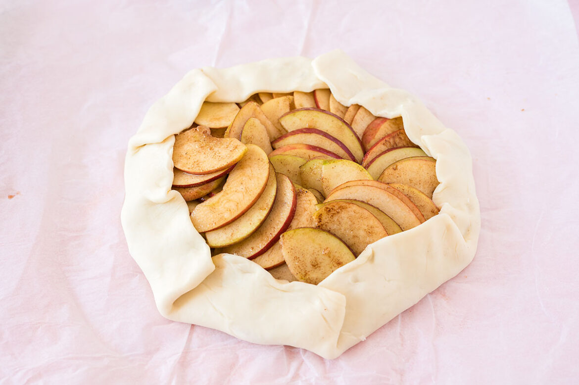 Easy Apple Galette in the Air Fryer