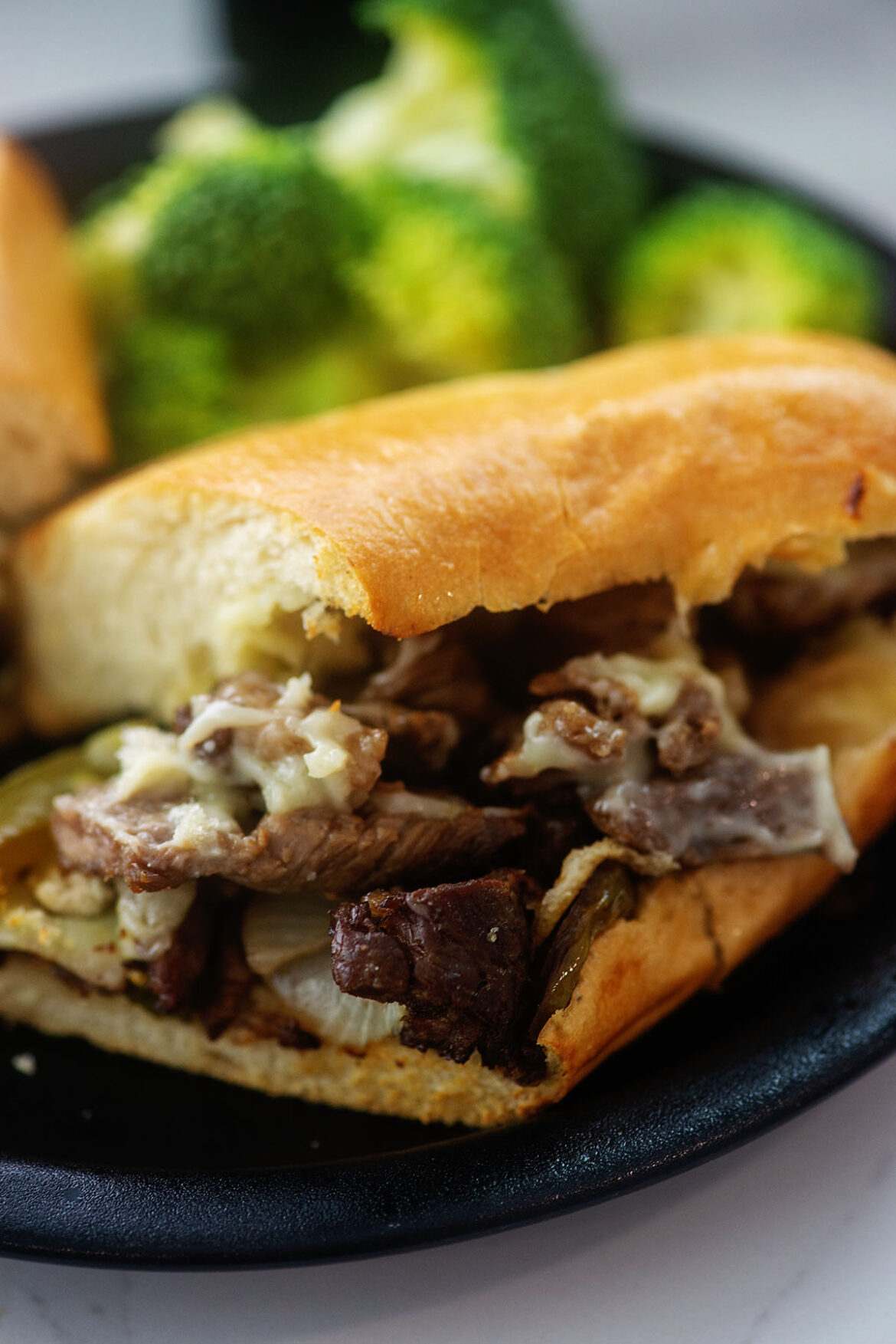 Philly Cheesesteaks {Air Fryer Recipe}