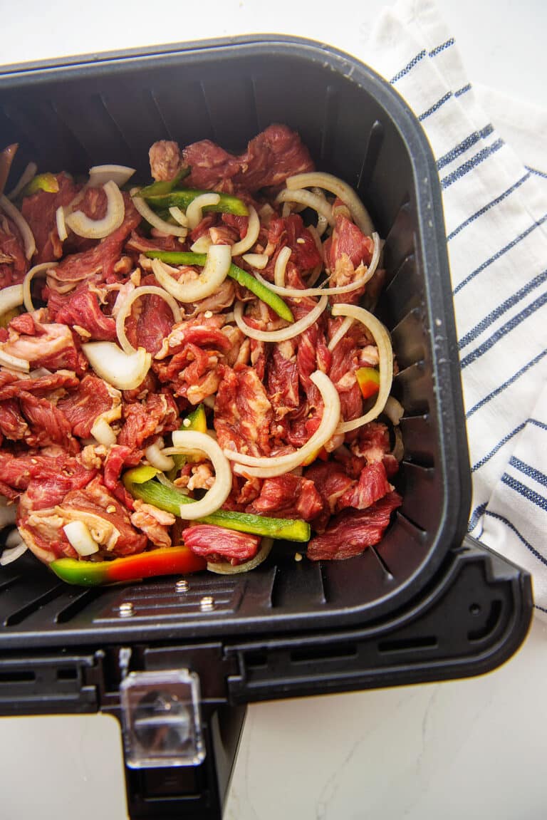 Philly Cheesesteaks {Air Fryer Recipe}
