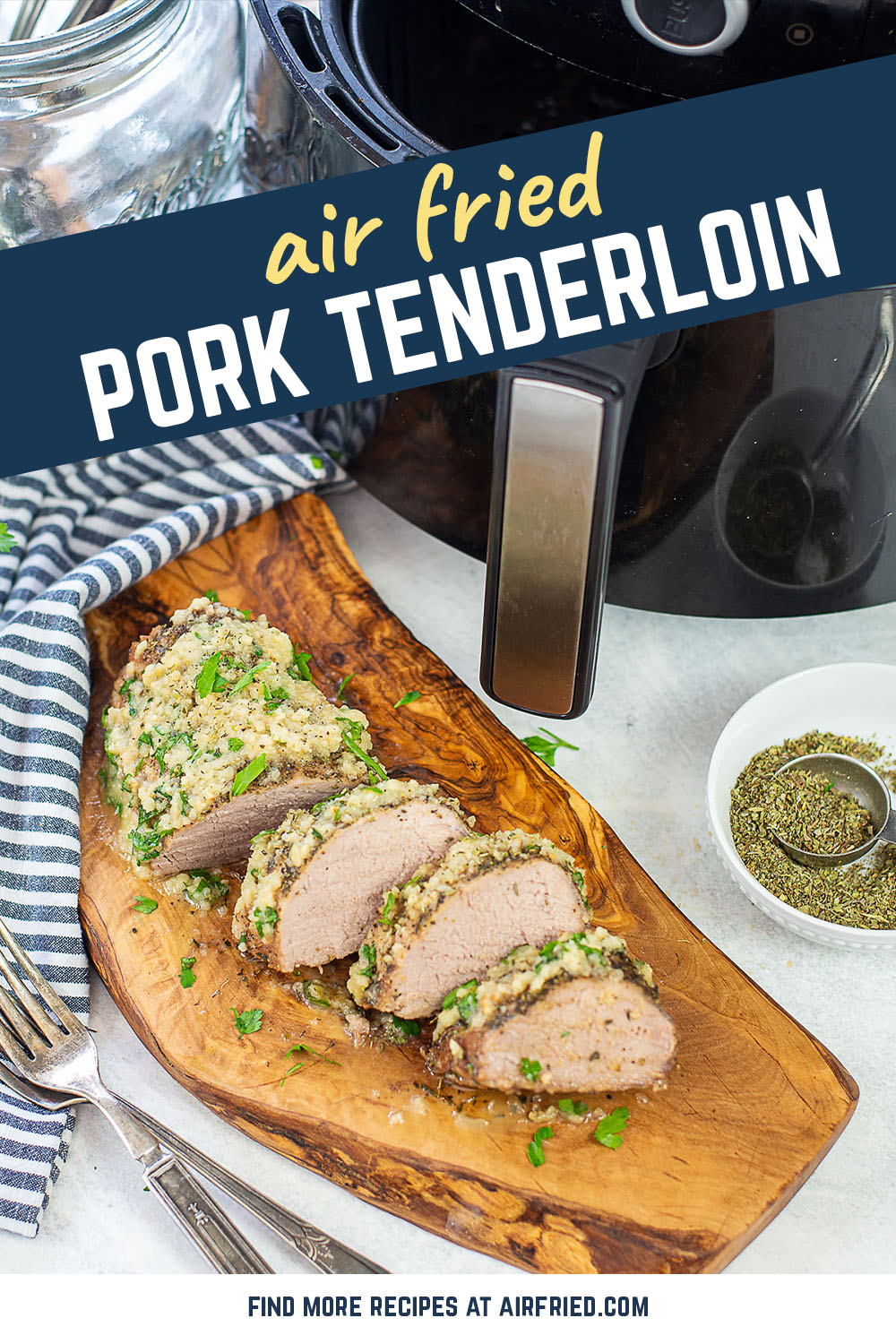 This pork tenderloin is an absolute joy to make.  The end result is a wonderful cut of meat ready to serve!