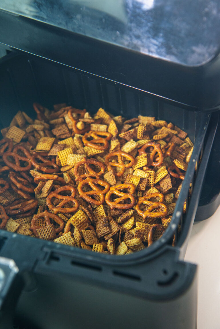 Easy, Homemade Air Fryer Chex Mix