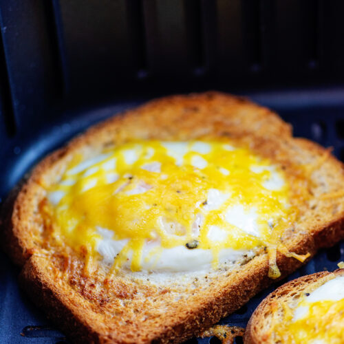 Perfect runny egg toast with BRUNO Air Fryer  No toaster at home? No  problem! @bonappetitsally shares how she made these delicious toast in the BRUNO  Air Fryer in under 10mins. ✓Save