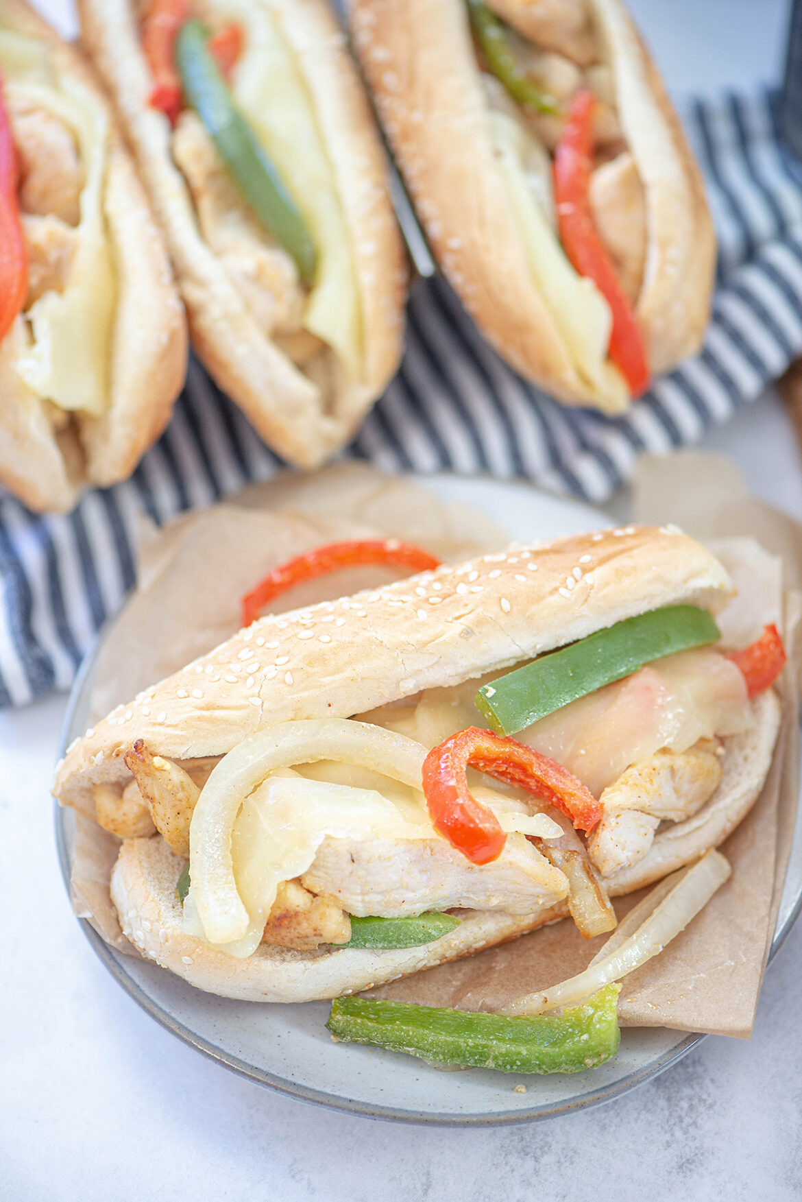 Chicken Philly Cheesesteak | AirFried.com