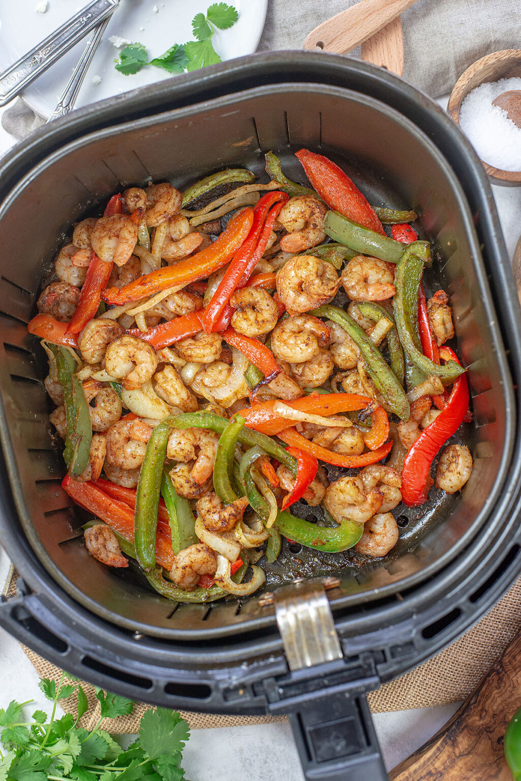 Air Fryer Shrimp Fajitas Recipe