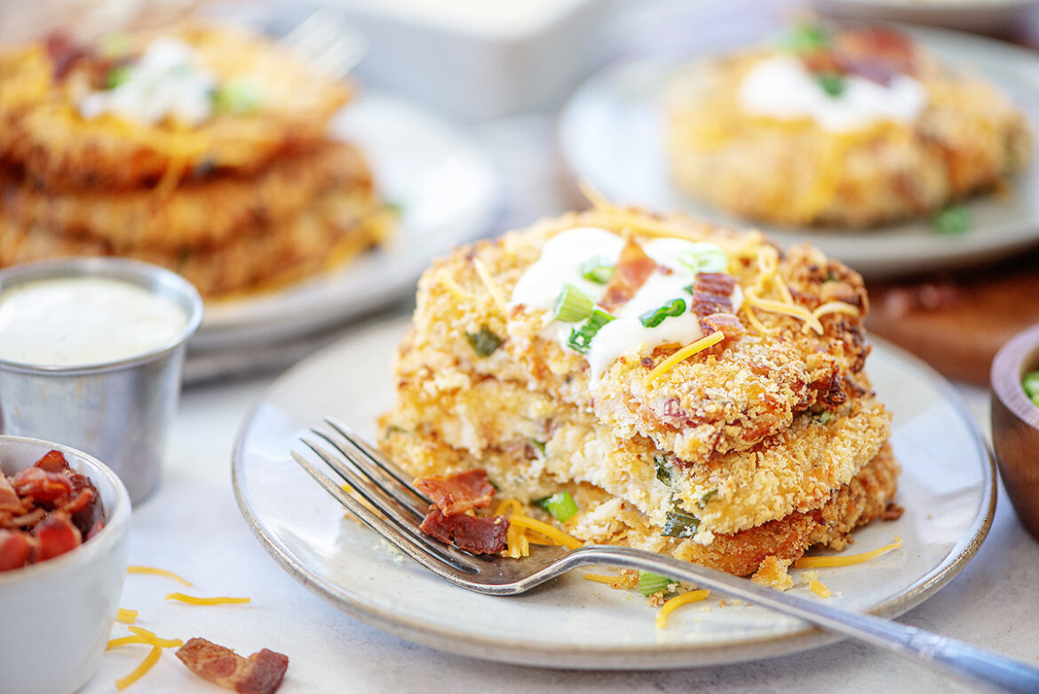 Air Fryer Potato Pancakes