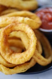 Air Fryer Frozen Onion Rings AirFried