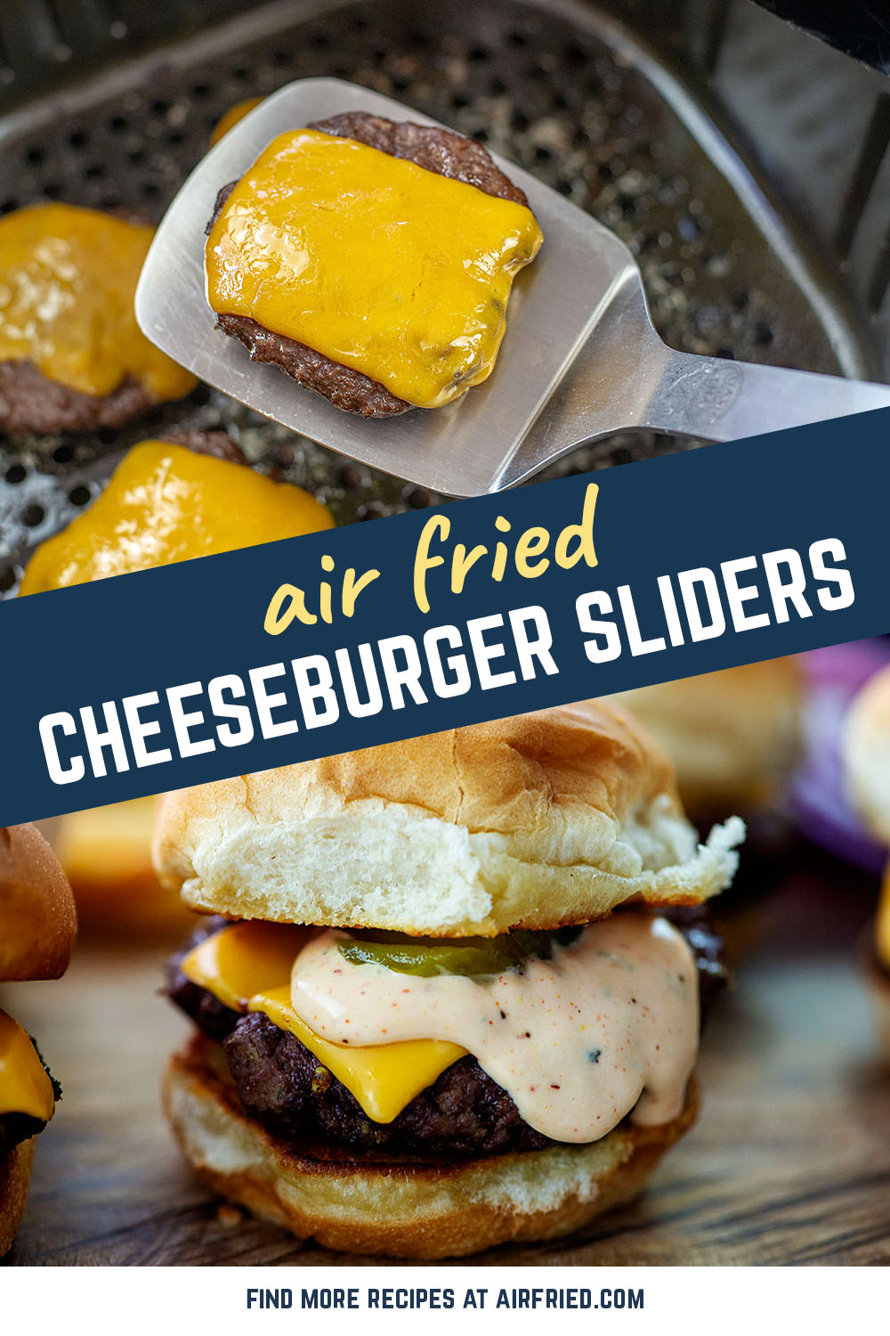 These juicy, flavorful sliders come straight from the air fryer!