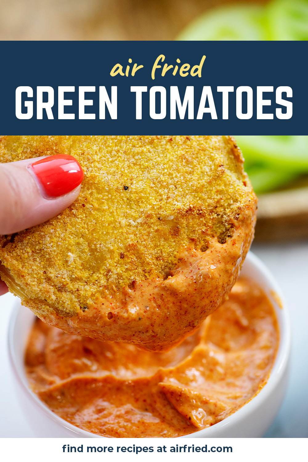 Fried green tomatoes are a fantastic snack or appetizer.  So simple to make, and super tasty!