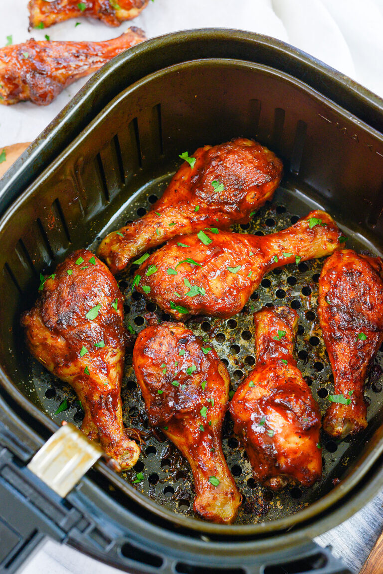 Air Fryer BBQ Chicken Legs | AirFried.com