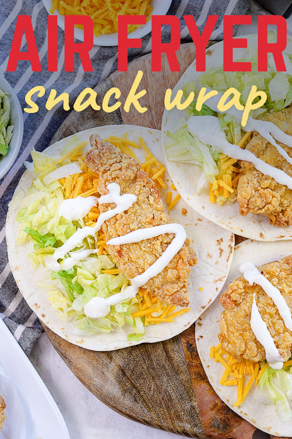 These are the easiest snack wraps you could ever make!