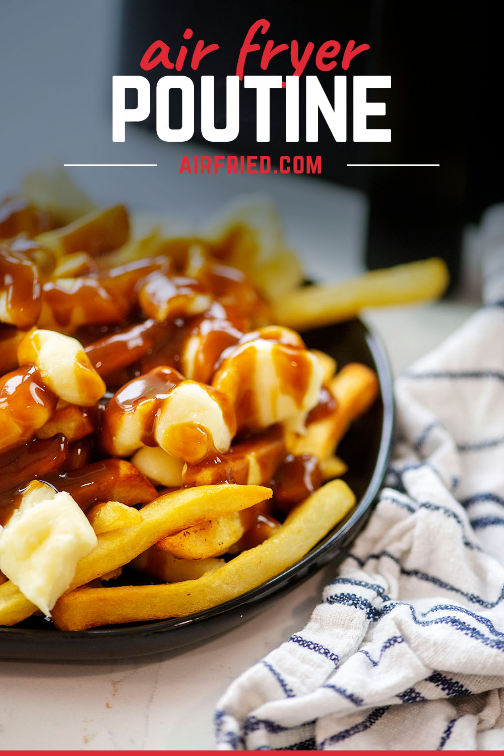 Check out this air fryer poutine recipe for easy, delicious poutine!
