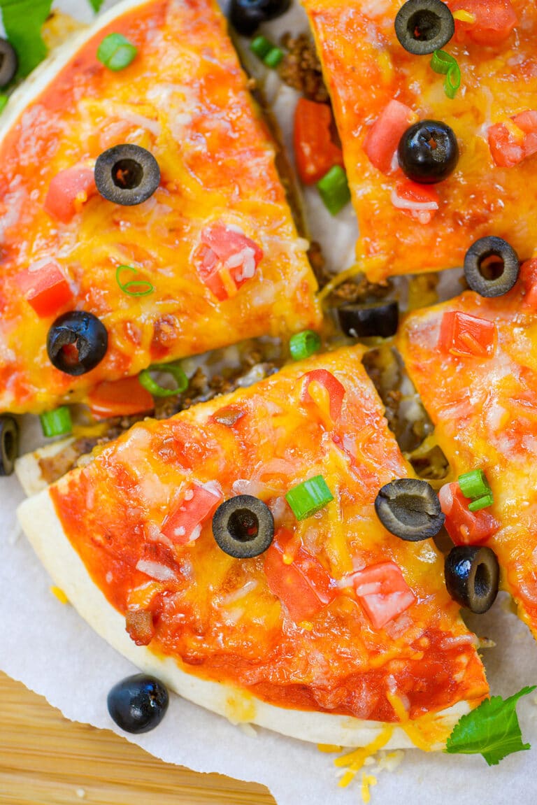 Air Fryer Mexican Pizza