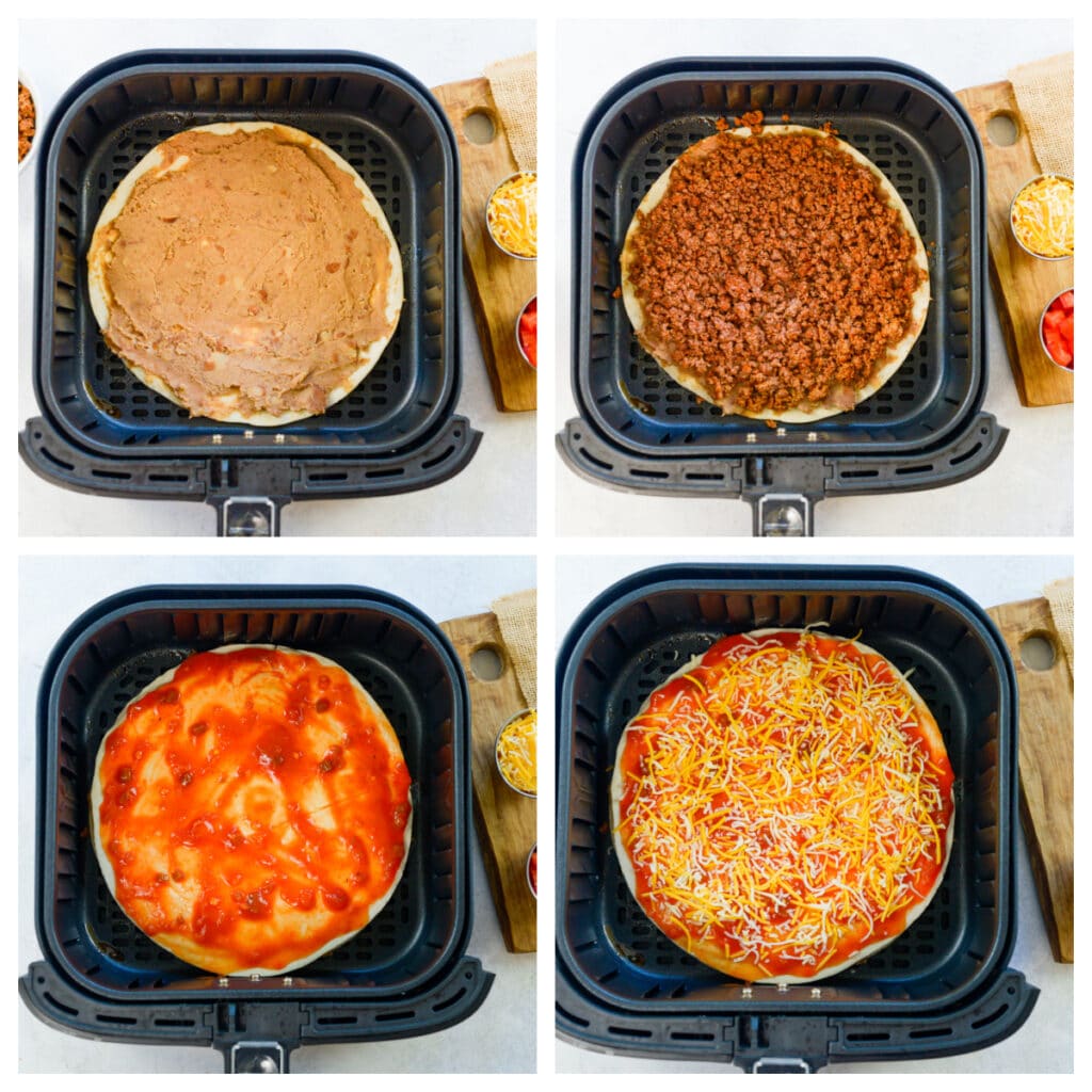 Air Fryer Mexican Pizza