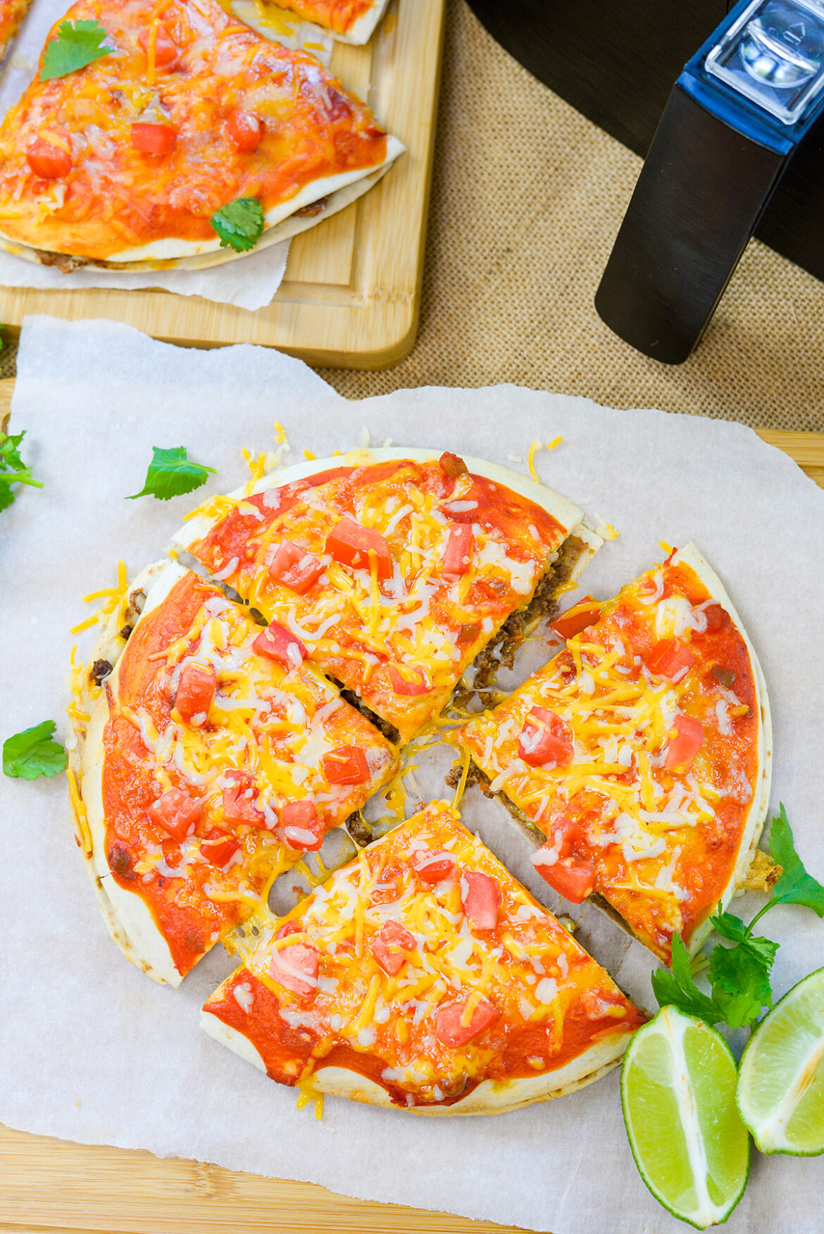 Air Fryer Mexican Pizza | AirFried.com