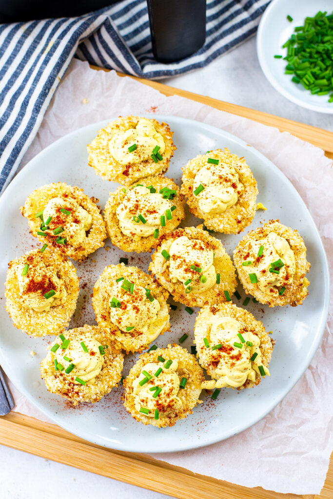 Air Fryer Fried Deviled Eggs | AirFried.com