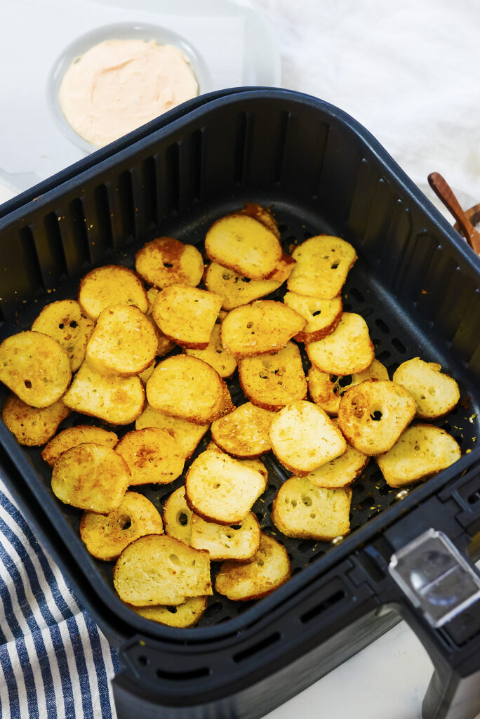 Air Fryer Bagel Chips