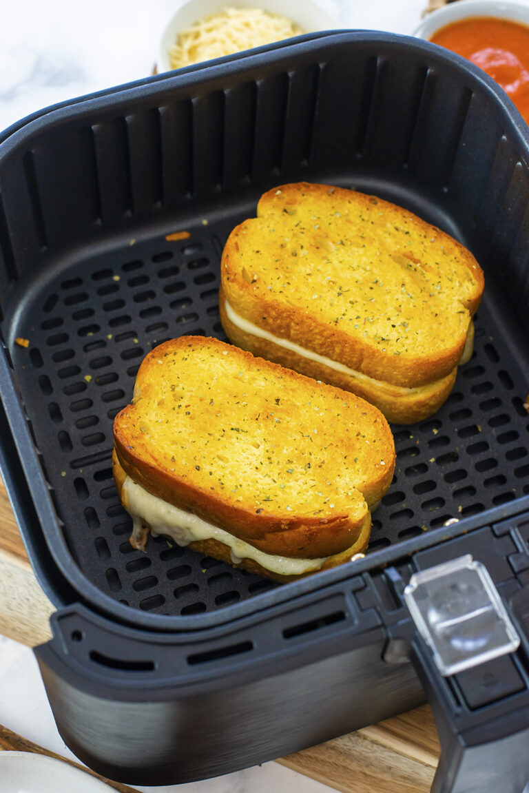 Garlic Bread Grilled Cheese