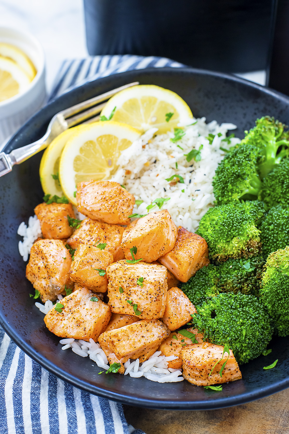 Air Fryer Salmon Bites | AirFried.com