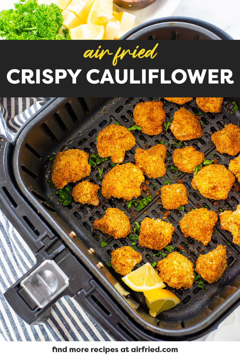 Breaded Cauliflower in the Air Fryer
