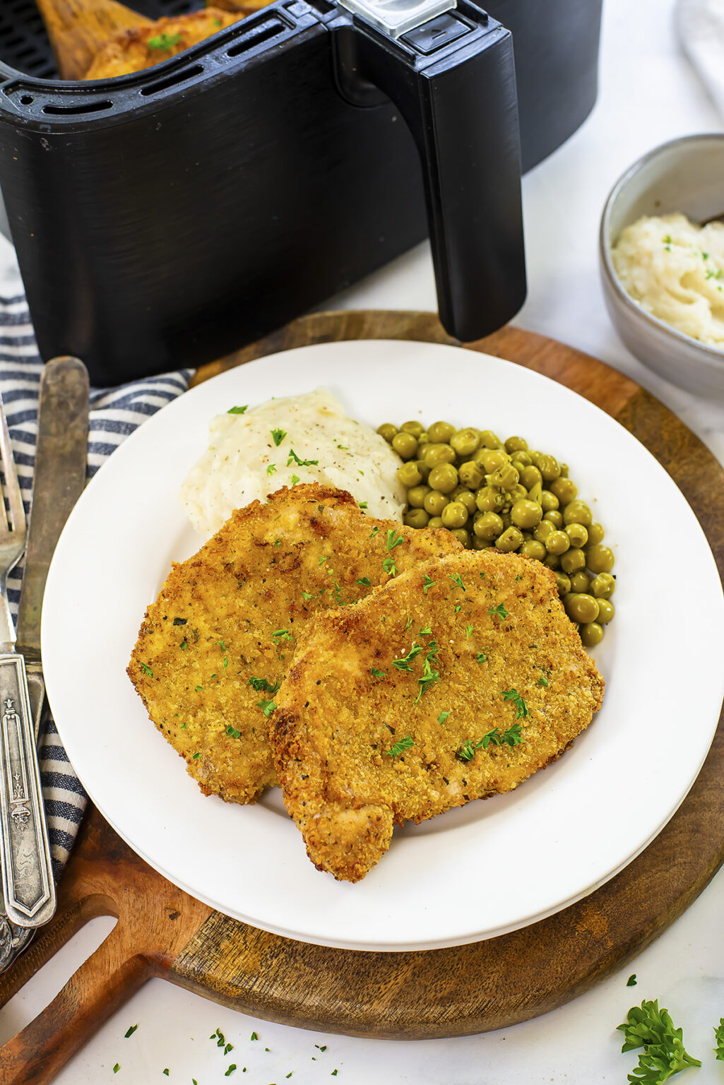 Air Fryer Breaded Pork Chops