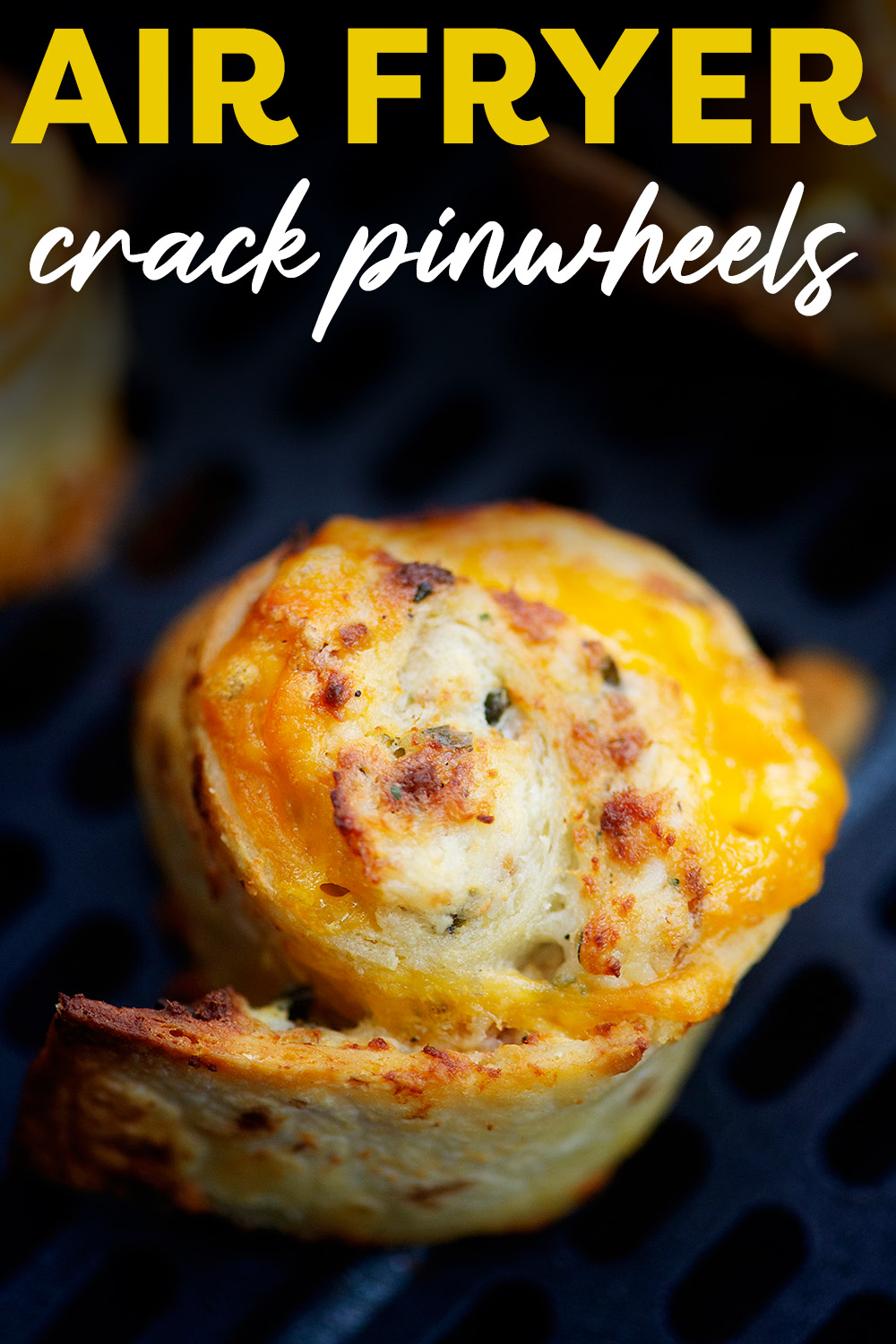 These crack chicken pinwheels will have you coming back for more and more!  Perfect for a meal or an appetizer!