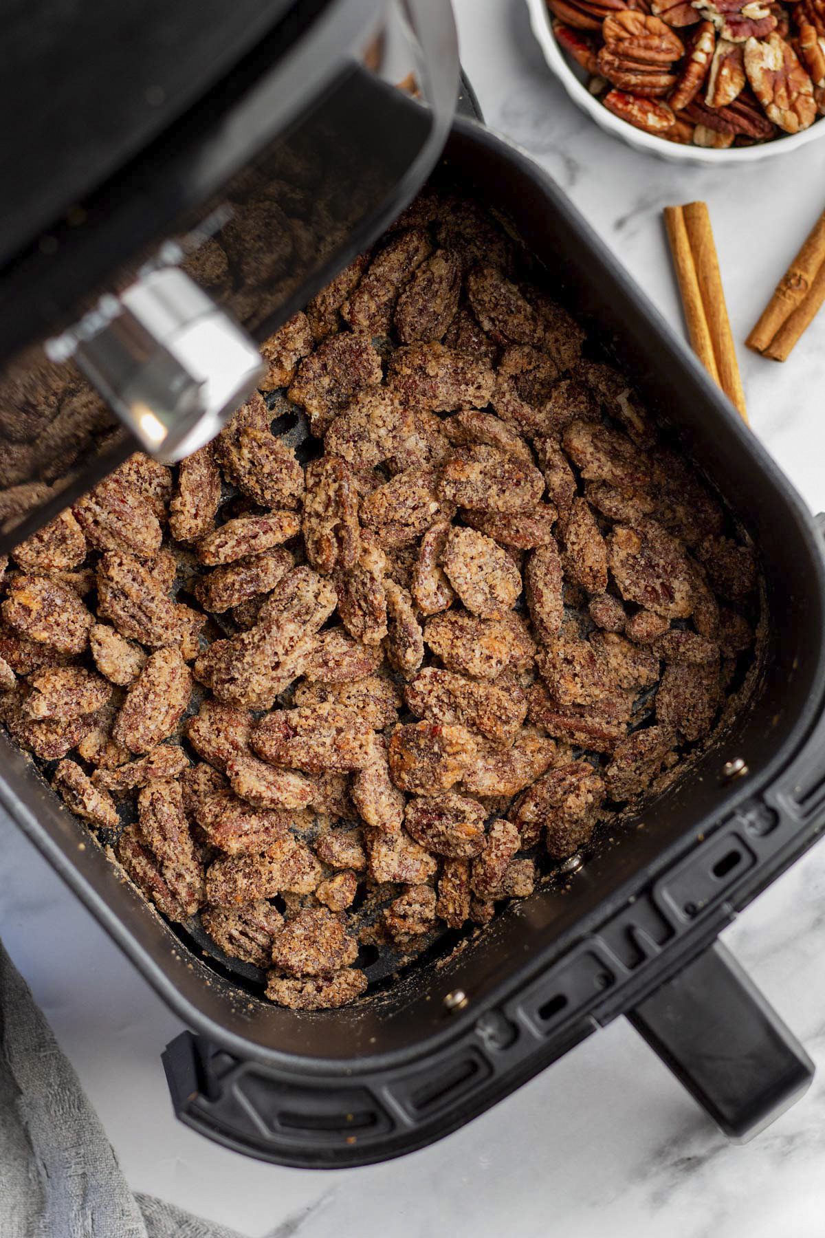 Air Fryer Candied Pecans Recipe
