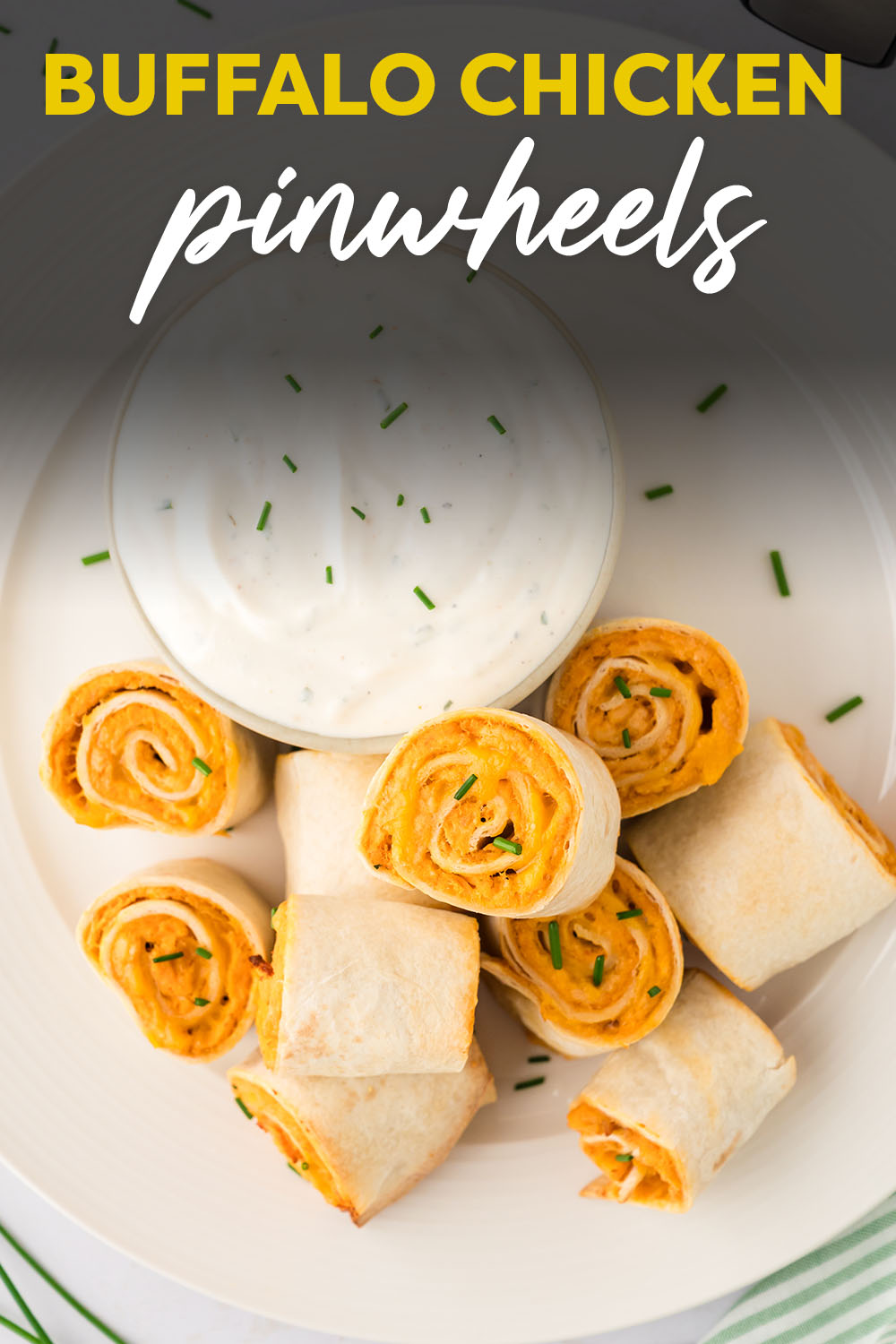 Our Buffalo chicken pinwheel recipe is full of wonderful flavor and is very easy to prepare!