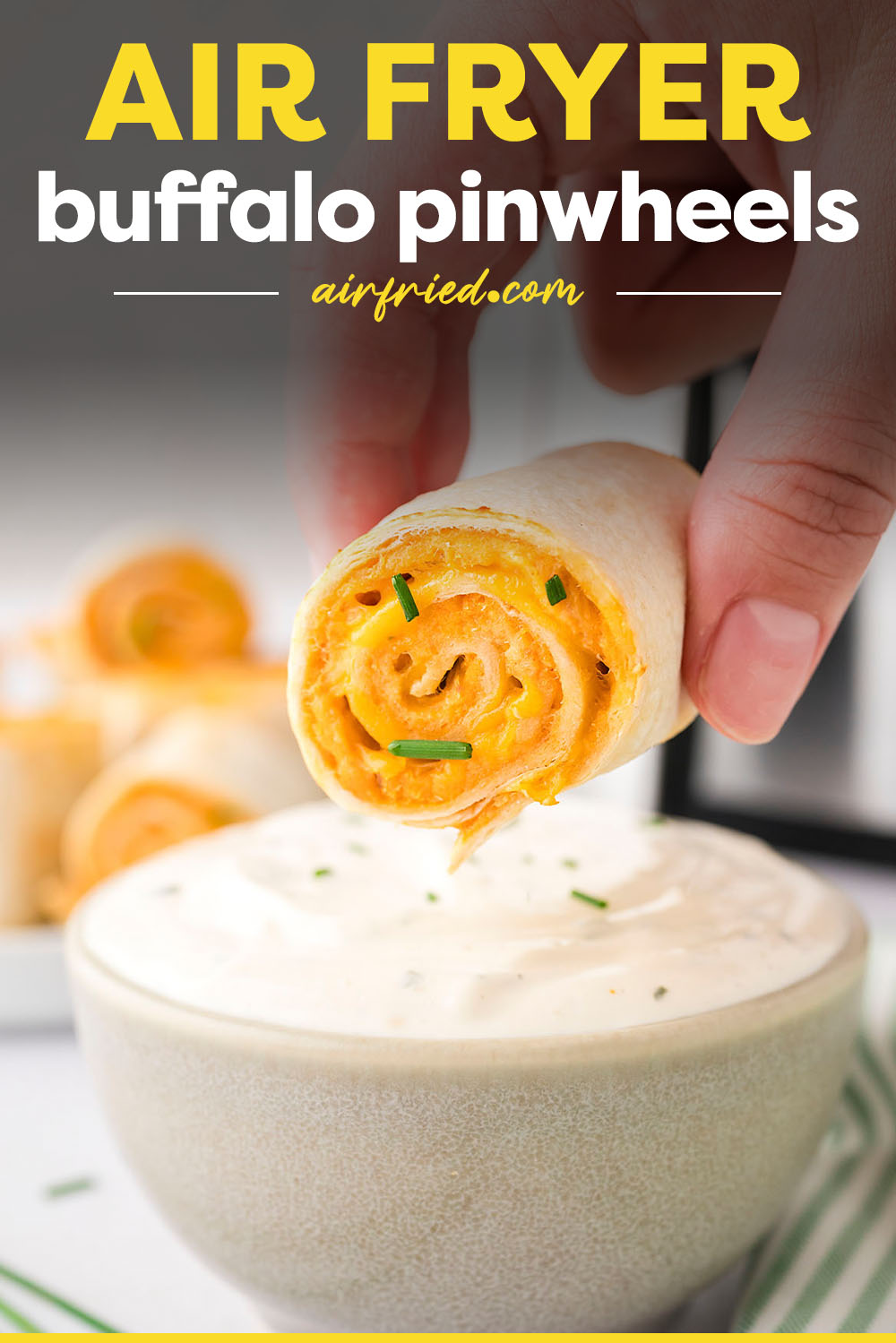 Our Buffalo chicken pinwheel recipe is full of wonderful flavor and is very easy to prepare!