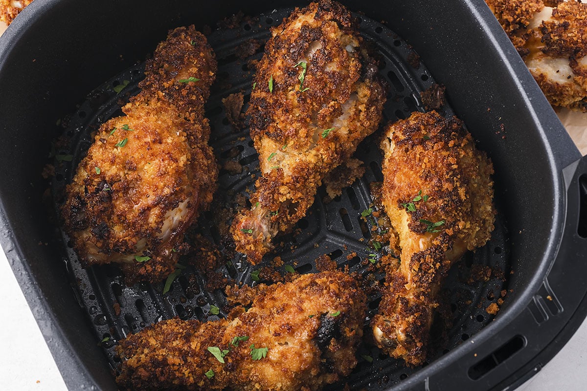 Air Fryer Crispy Chicken Drumsticks-image